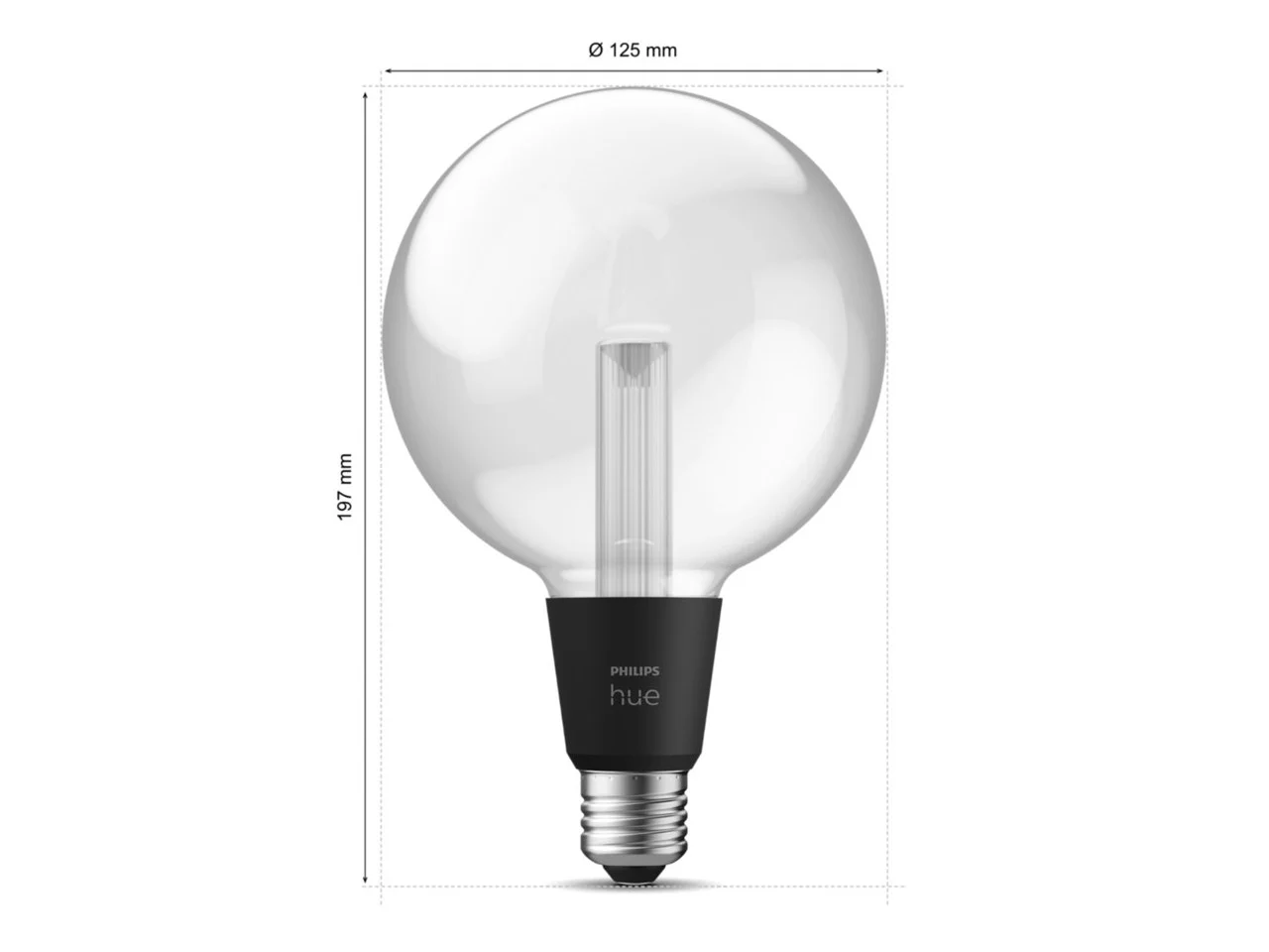 Philips Hue - Light Guide G125 Globe E27 Pære EU