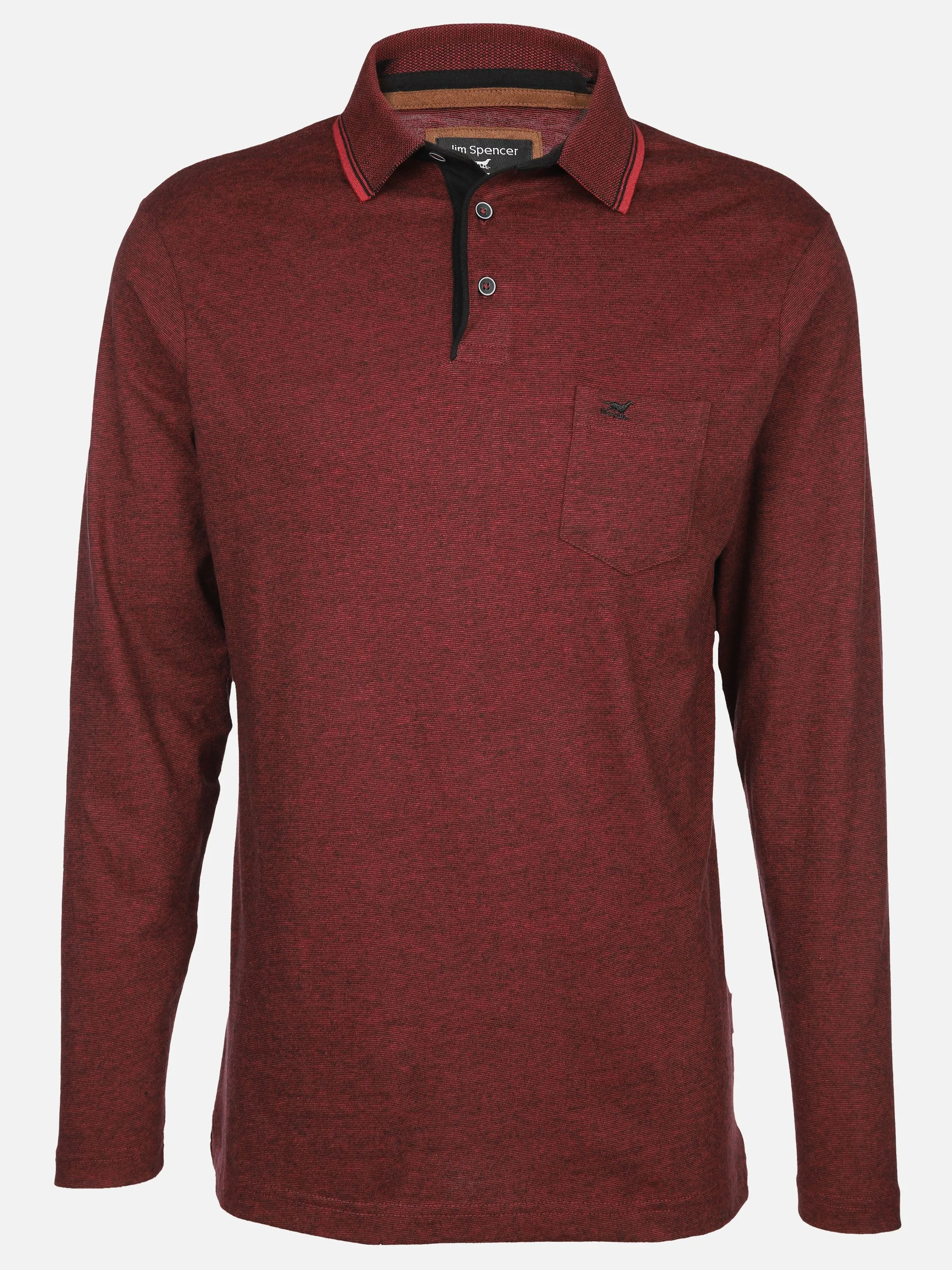 Herren Poloshirt mit langem Arm