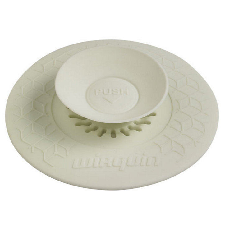 Bouchon universel Wirquin Uppy 2 en 1 ø110 mm blanc