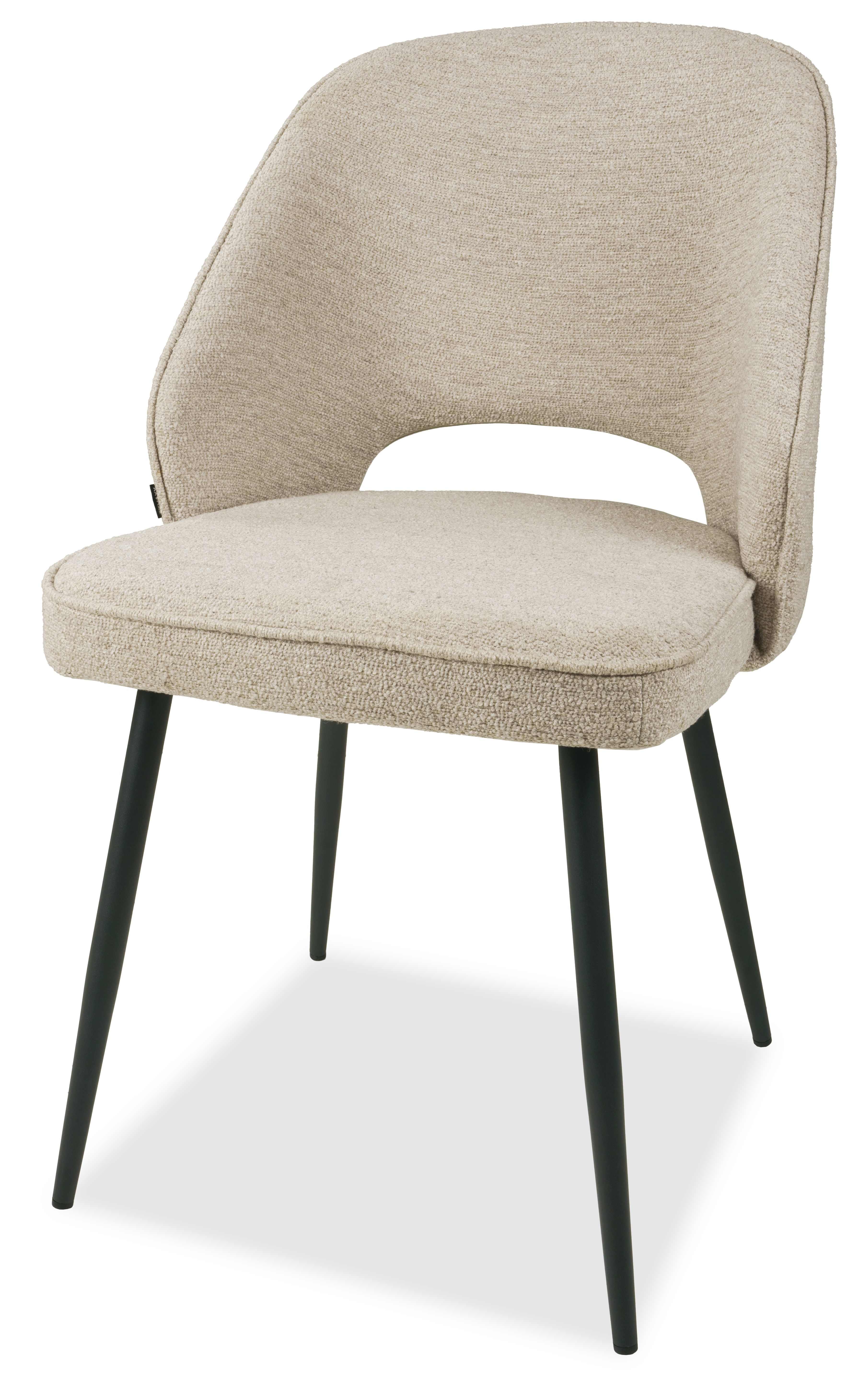 Eetkamerstoel - Bouclé Naturel Finn B53 x D59 x H84 cm