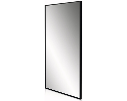 Rimini spiegel 80 x 41 cm zwart