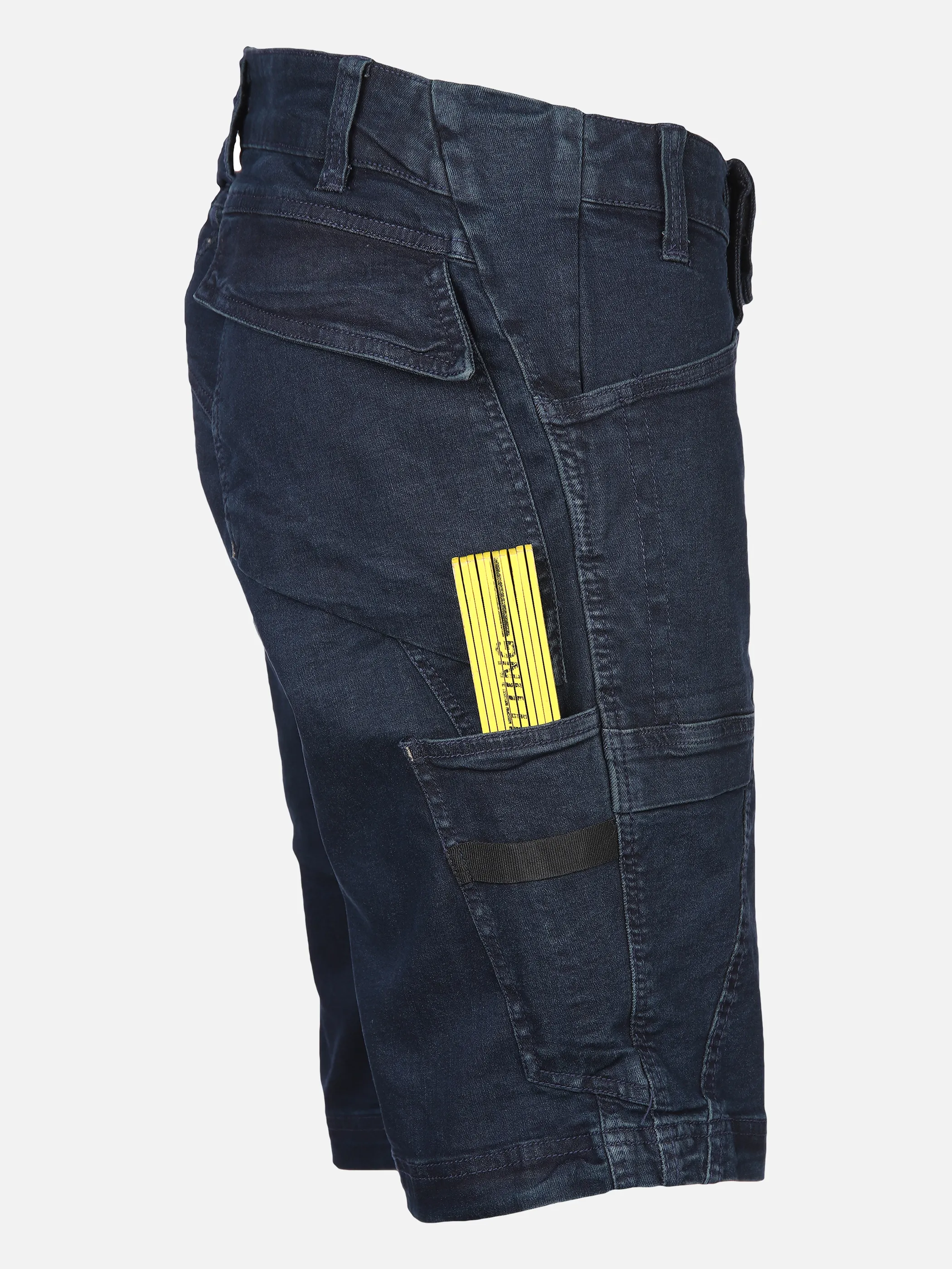 Herren Denim Arbeitshose mit vielen Details
