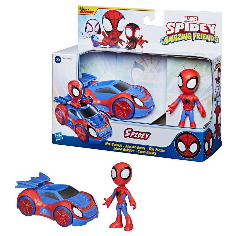 Marvel Spidey und seine fantastischen Freunde Spidey-Figur und Netzkletterer