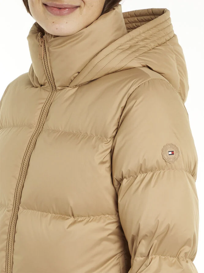 Tommy Hilfiger HW DOWN CASUAL COAT Classic khaki