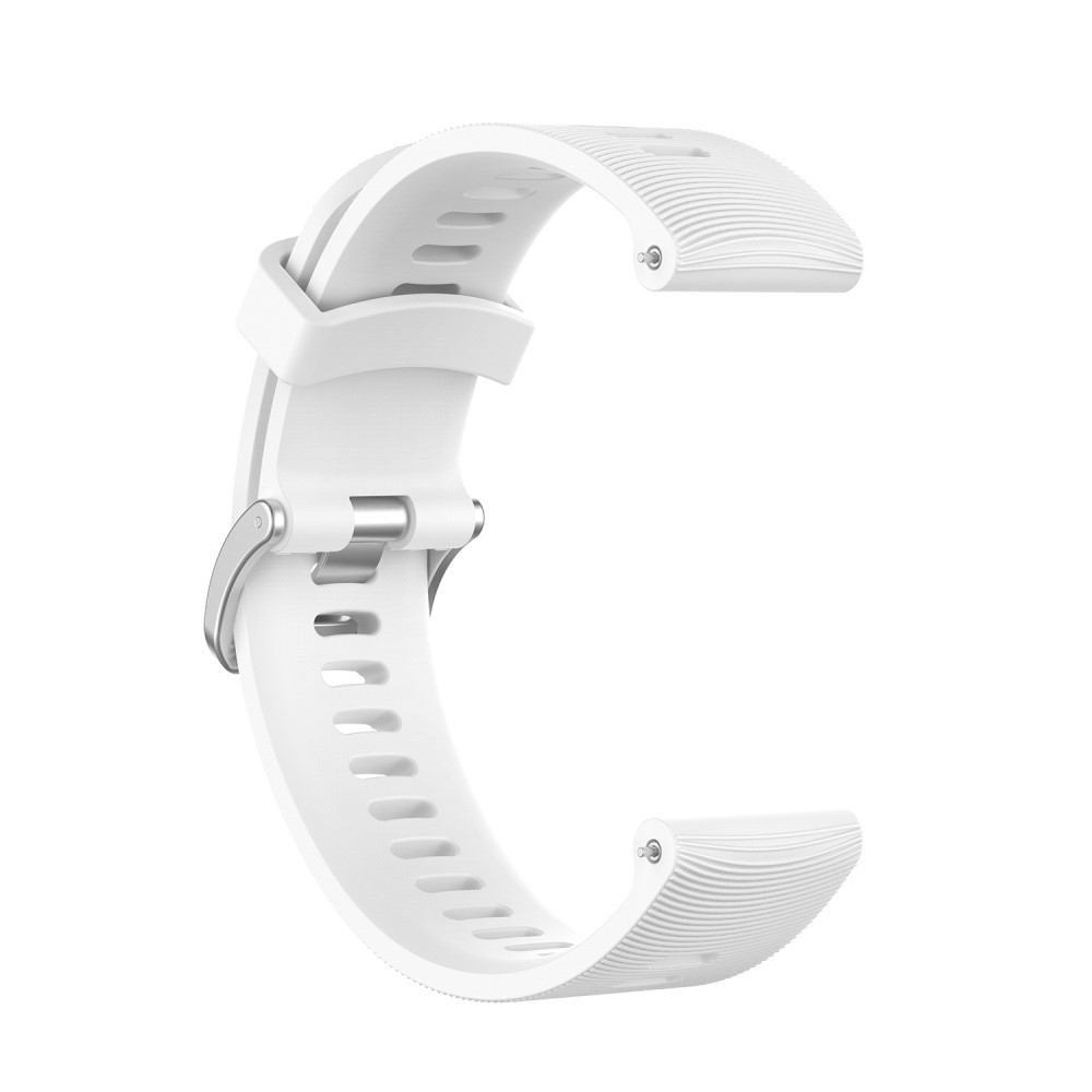 Samsung Galaxy Watch 5 Pro (45mm) Ersatz Sport Silikon Armband (Gelenkumfang: 165 - 205mm) - Weiss