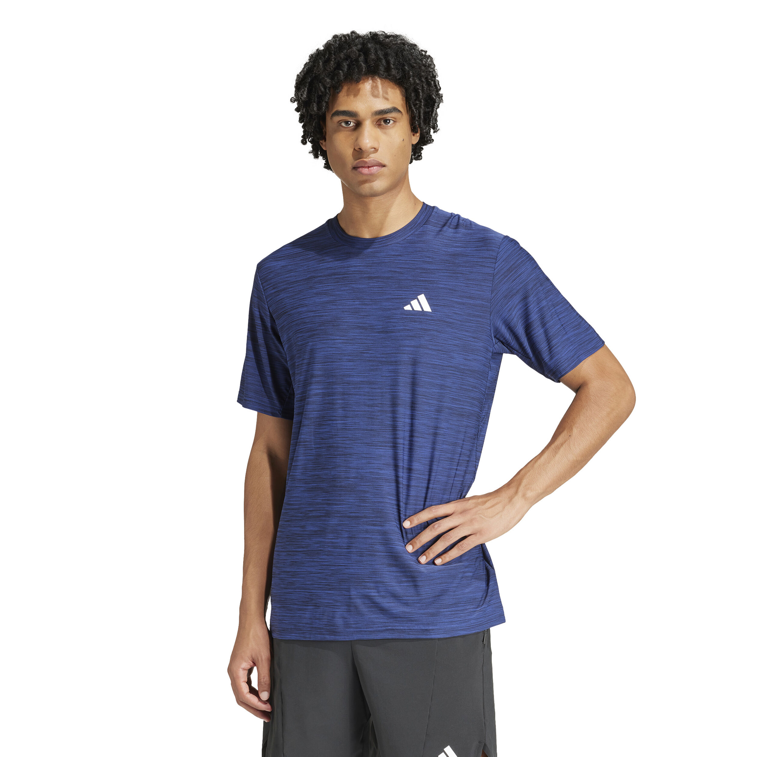 adidas Training Essentials Stretch T-shirt Hommes - Bleu