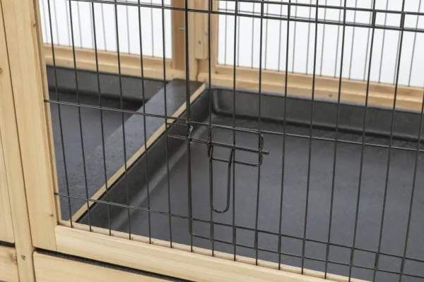 Trixie Indoor run, guinea pigs/rabbits, wood/metal, 150×50×60 cm