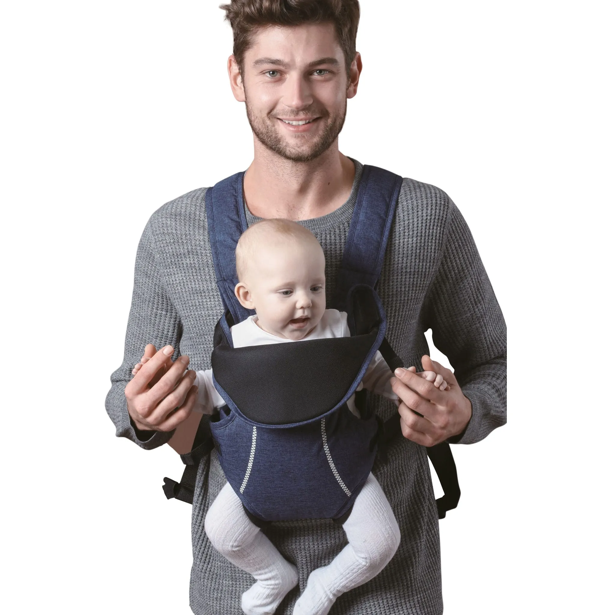 Bébé Confort Porte Bébé 3 positions Ergonomique - Marine