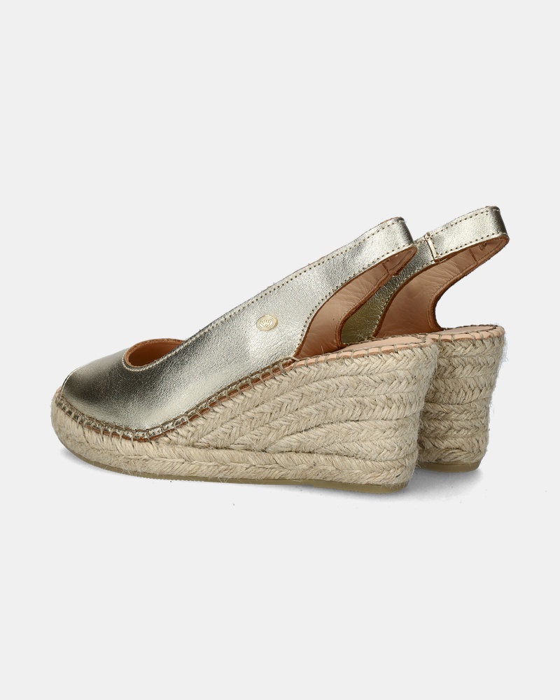 Fred de la Bretoniere Clare Beau Espadrilles  - goud
