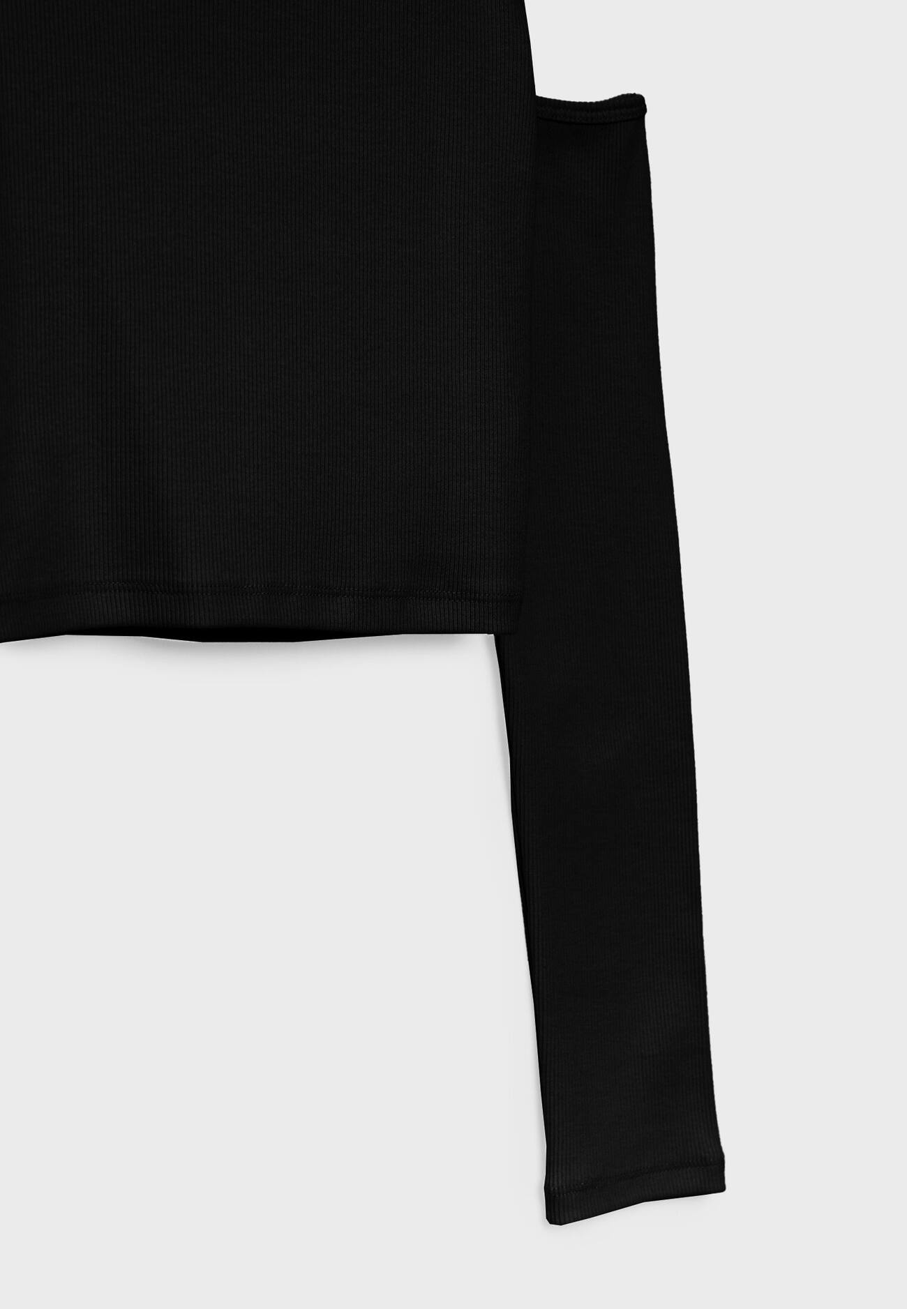 Camiseta sem ombros