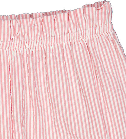 Müsli Hosen - Seesucker Stripe -Ausgestellt - Spülung Cream/Bubb