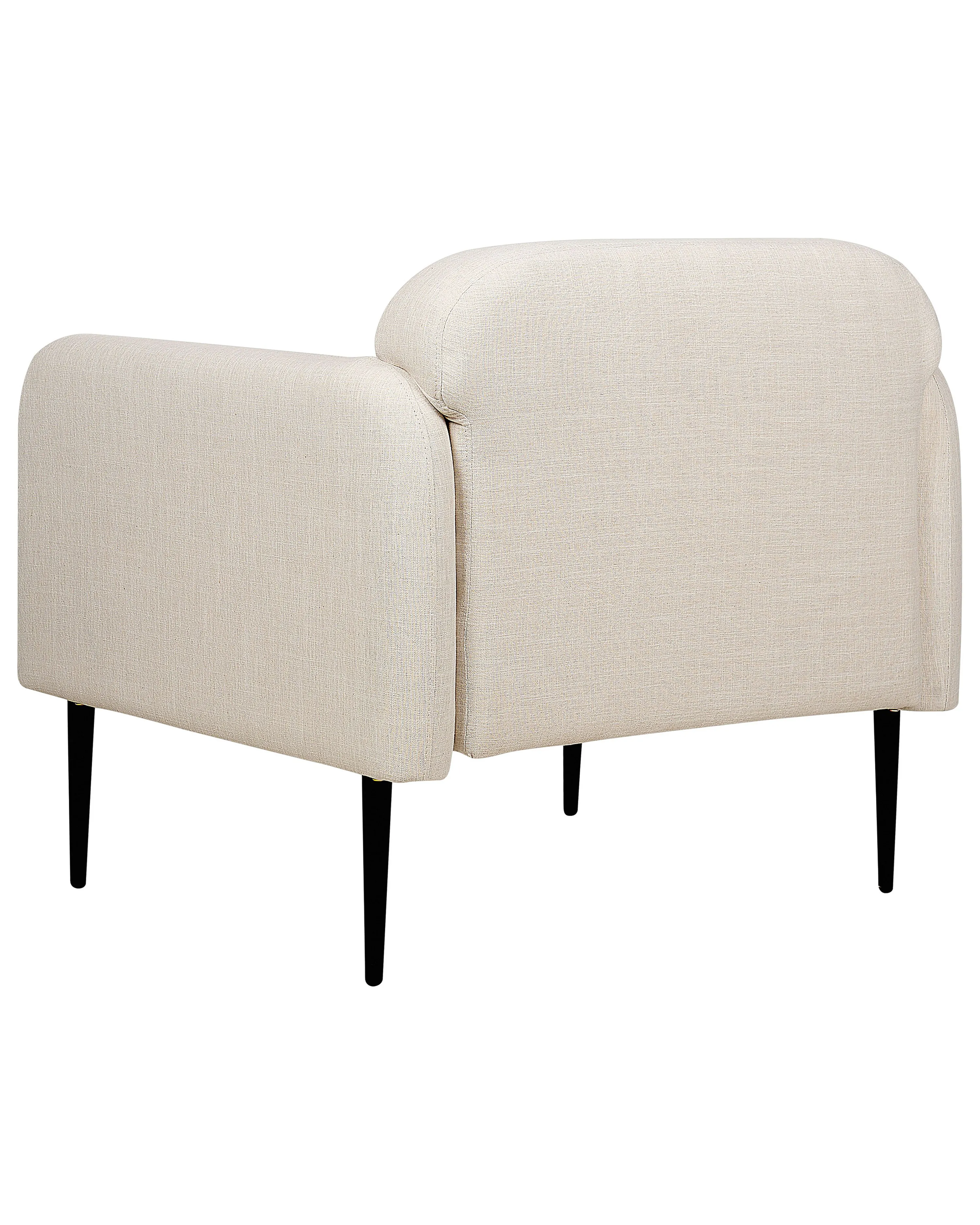 Fauteuil STOUBY Linnen Lichtbeige