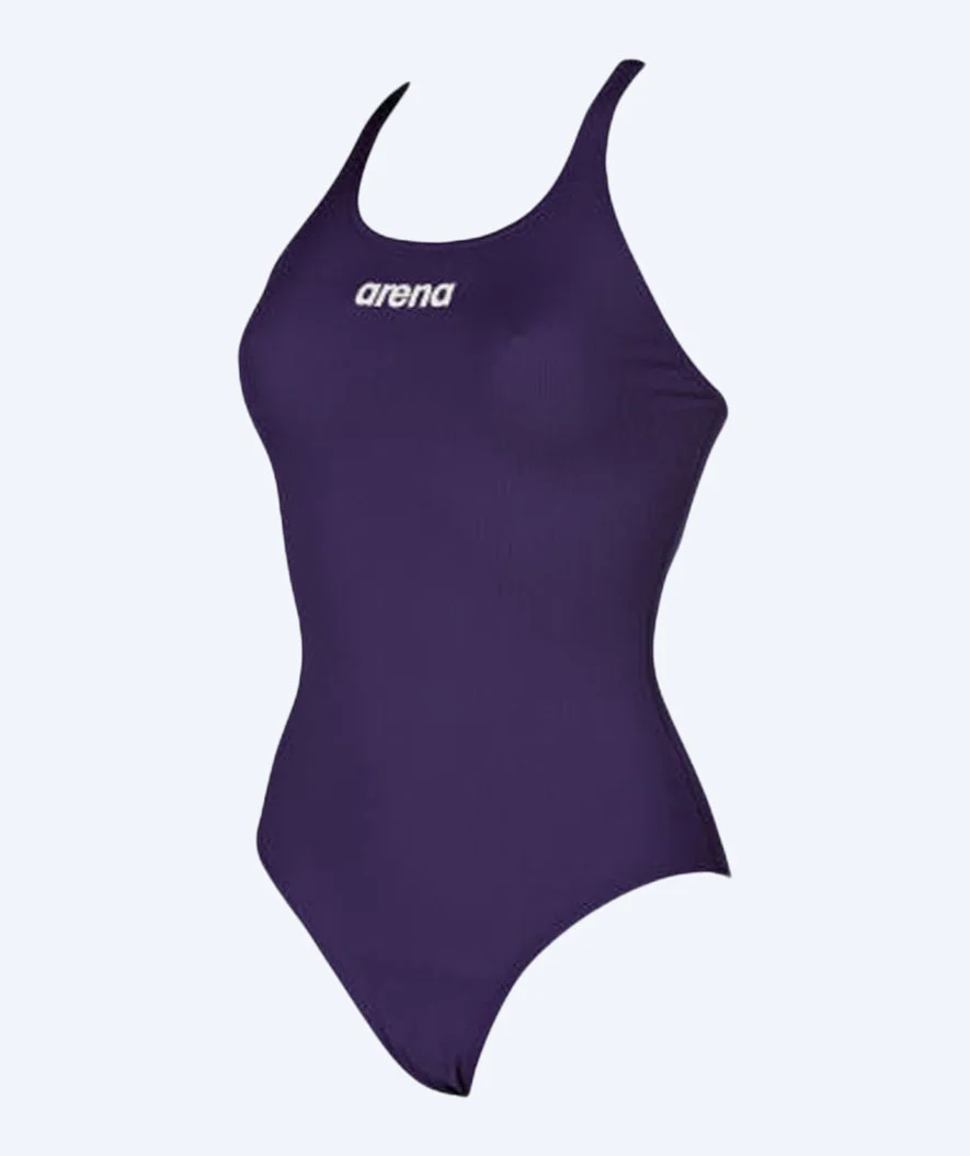 Arena badedragt til damer - Solid Swim Pro - Mørkeblå