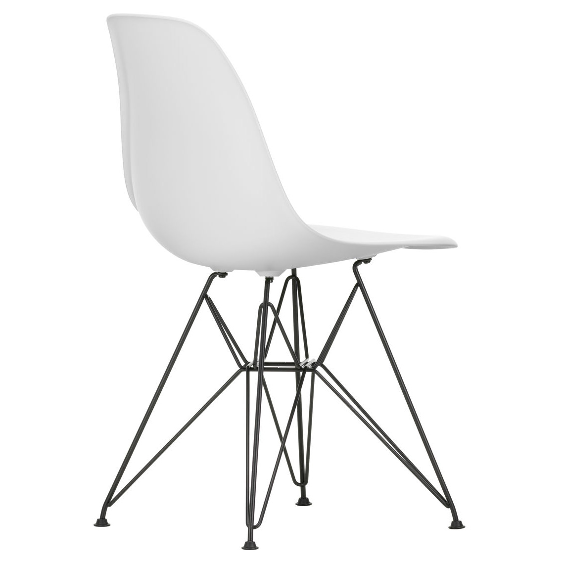 Eetkamerstoel DSR Cotton white RE zwart