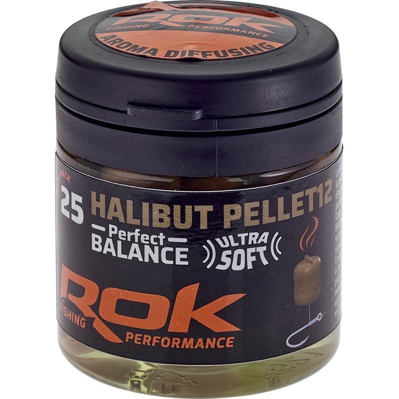 Pellet Artificiel + Trempage Rok Fishing Halibut Pellet Perfect Balance
