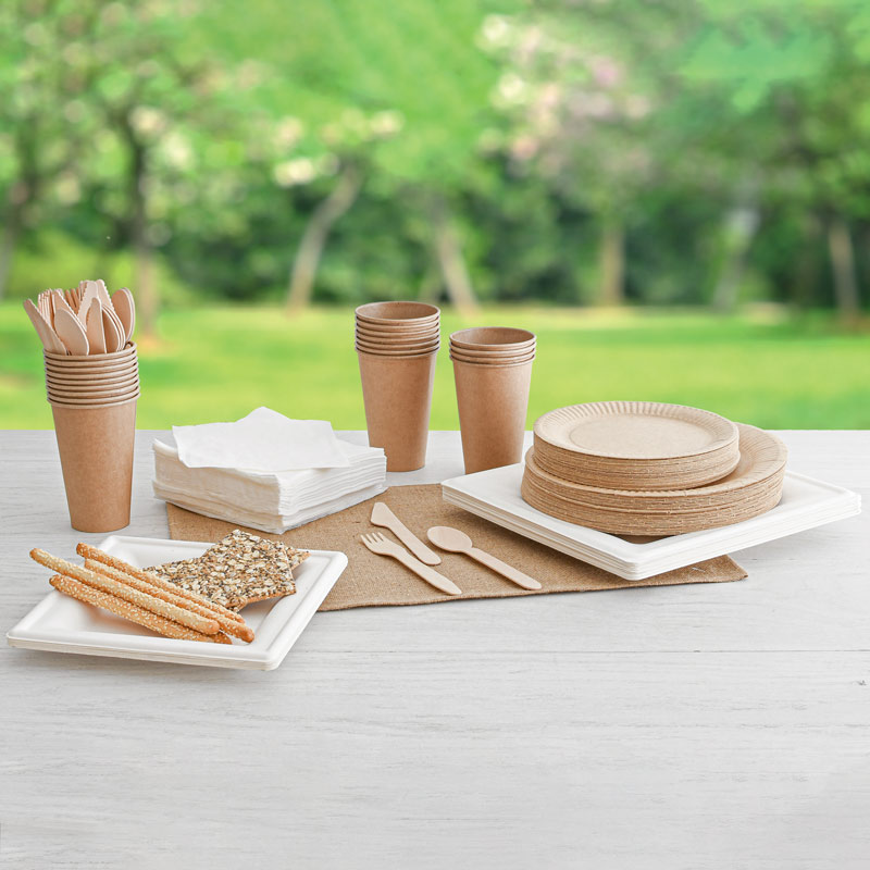 10 gobelets papier kraft