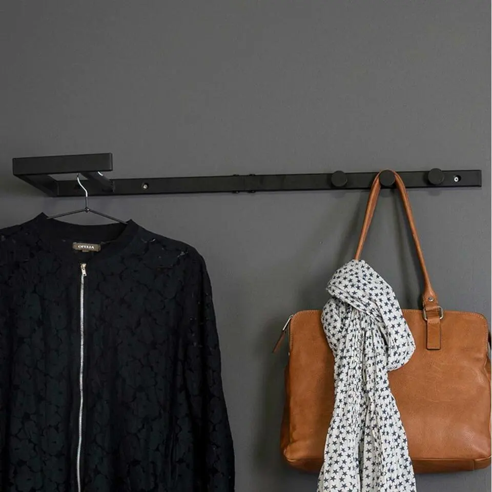 Hioshop Trento kapstok zwart