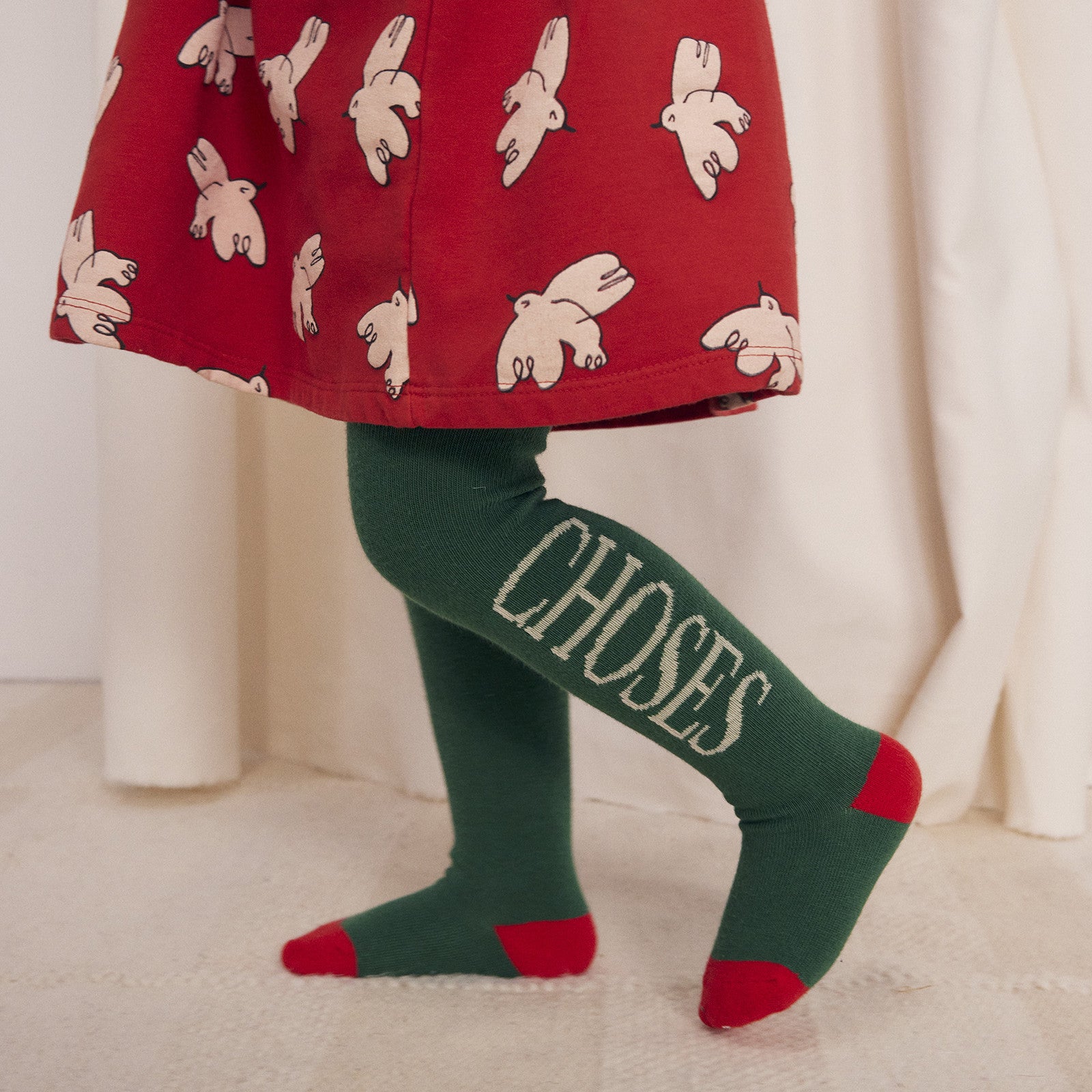 Baby Strumpfhosen Dark Green