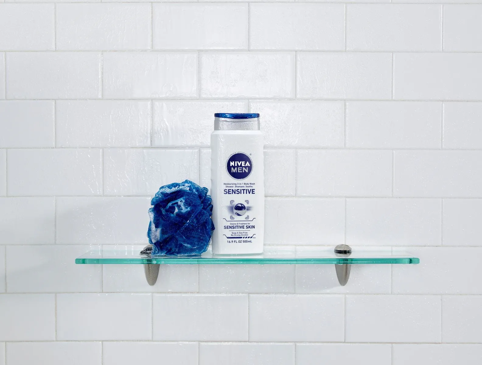 GEL DOUCHE 3 EN 1 HOMME SENSITIVE POUR LES PEAUX SENSIBLES