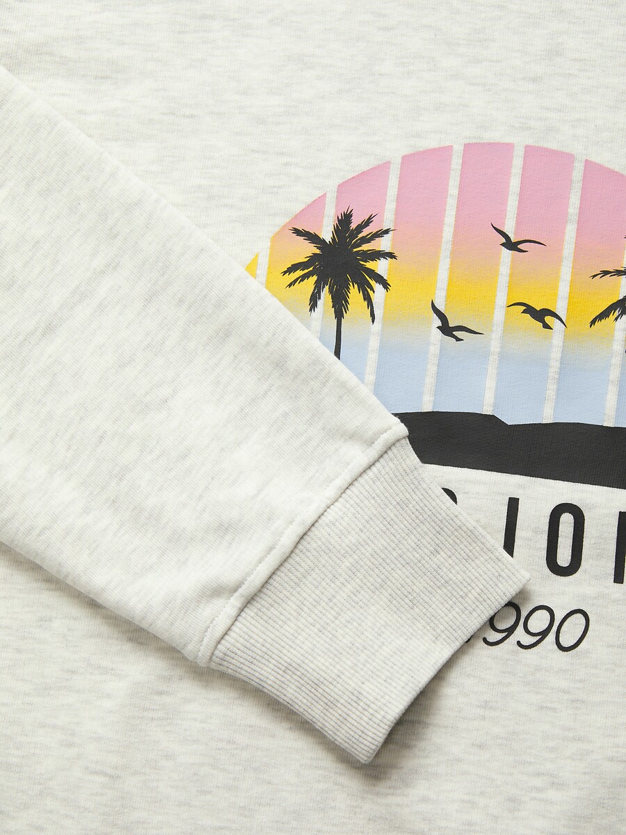 JACK & JONES<br>Moletom com estampa