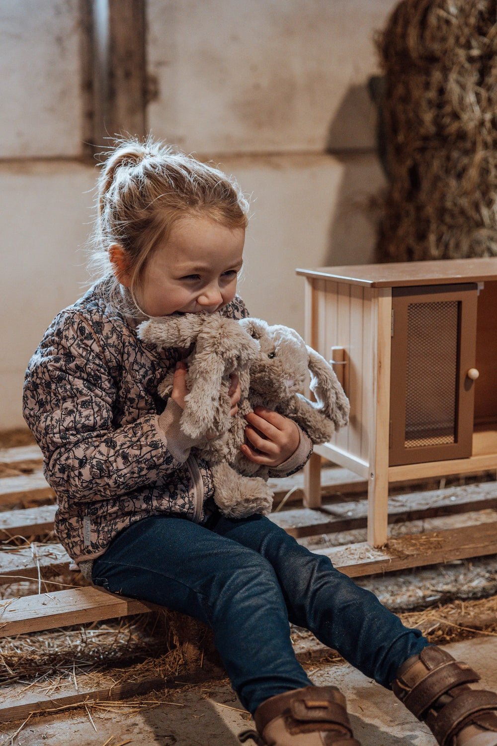 Køb by Astrup Plyskanin Med Baby