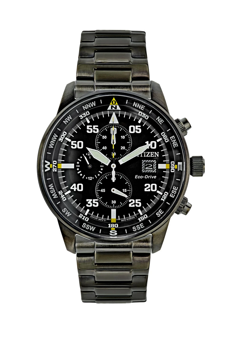 Solar-Herrenuhr in Flieger-Optik