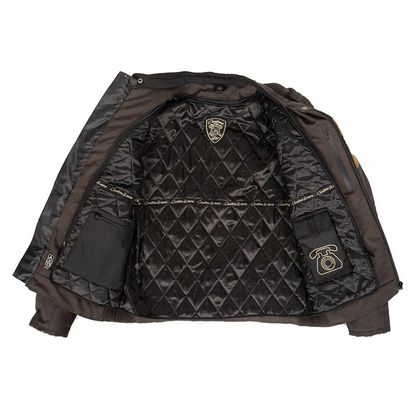 Blouson DXR CHUCK TEX MEN - Noir / Marron