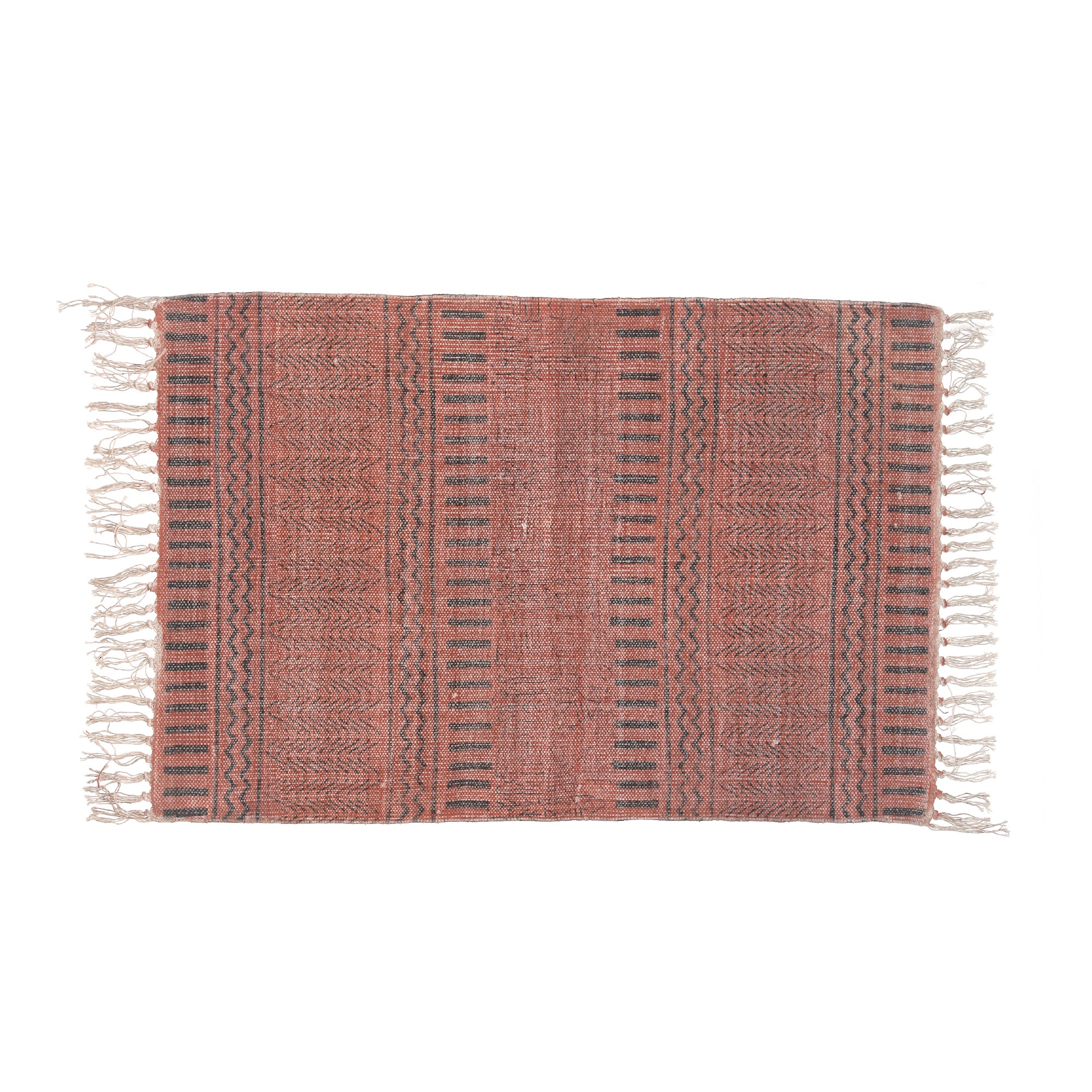 Mini-Rug 'Ausa', rot, T 60 cm, B 90 cm von fischer's lagerhaus