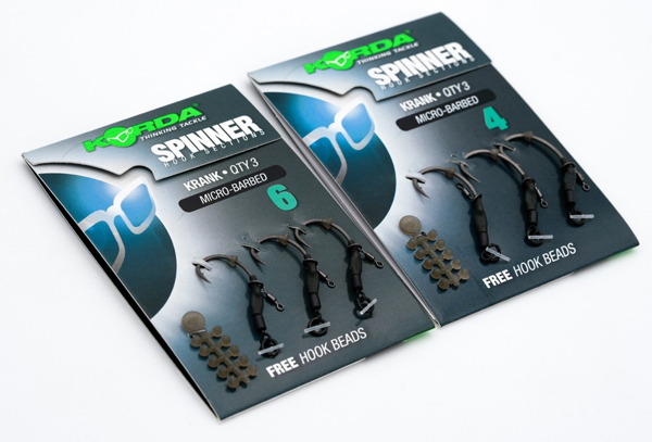 Korda Spinner Hook Sections Krank, 3 stück