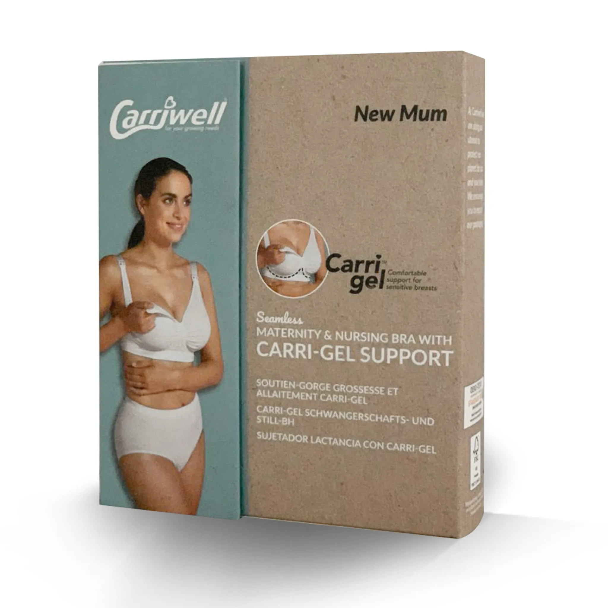 Carriwell Soutien-Gorge d'Allaitement Sans Coutures Carri-Gel ®
