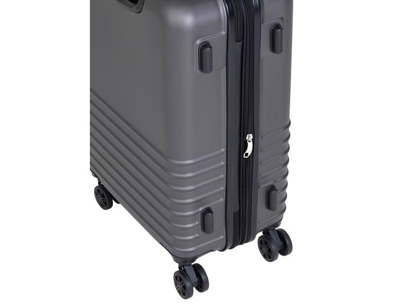 FTM Reisekofferset Explorer 2-teilig, Anthrazit Zwei Trolleys unterschiedlicher Grösse