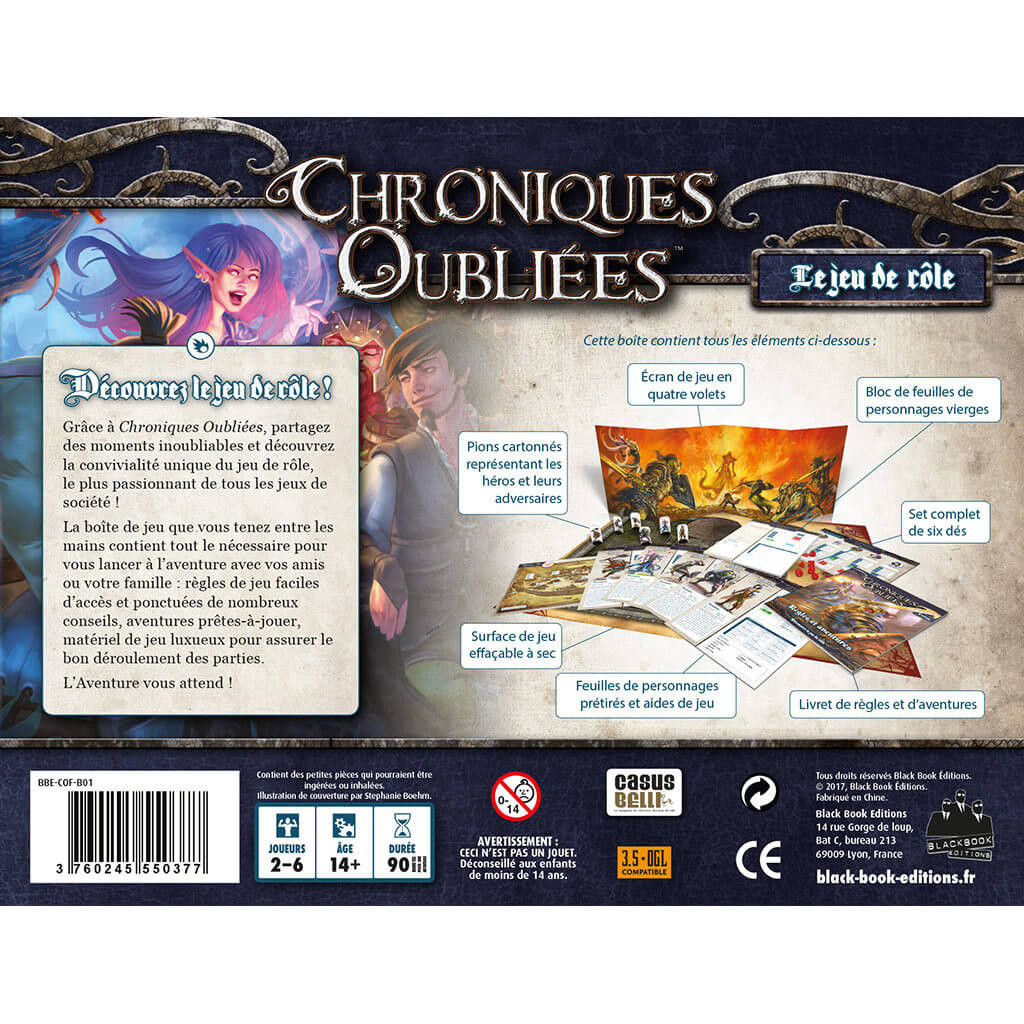 Chroniques Oubliées Fantasy - Initiation au Jeu d'Aventures