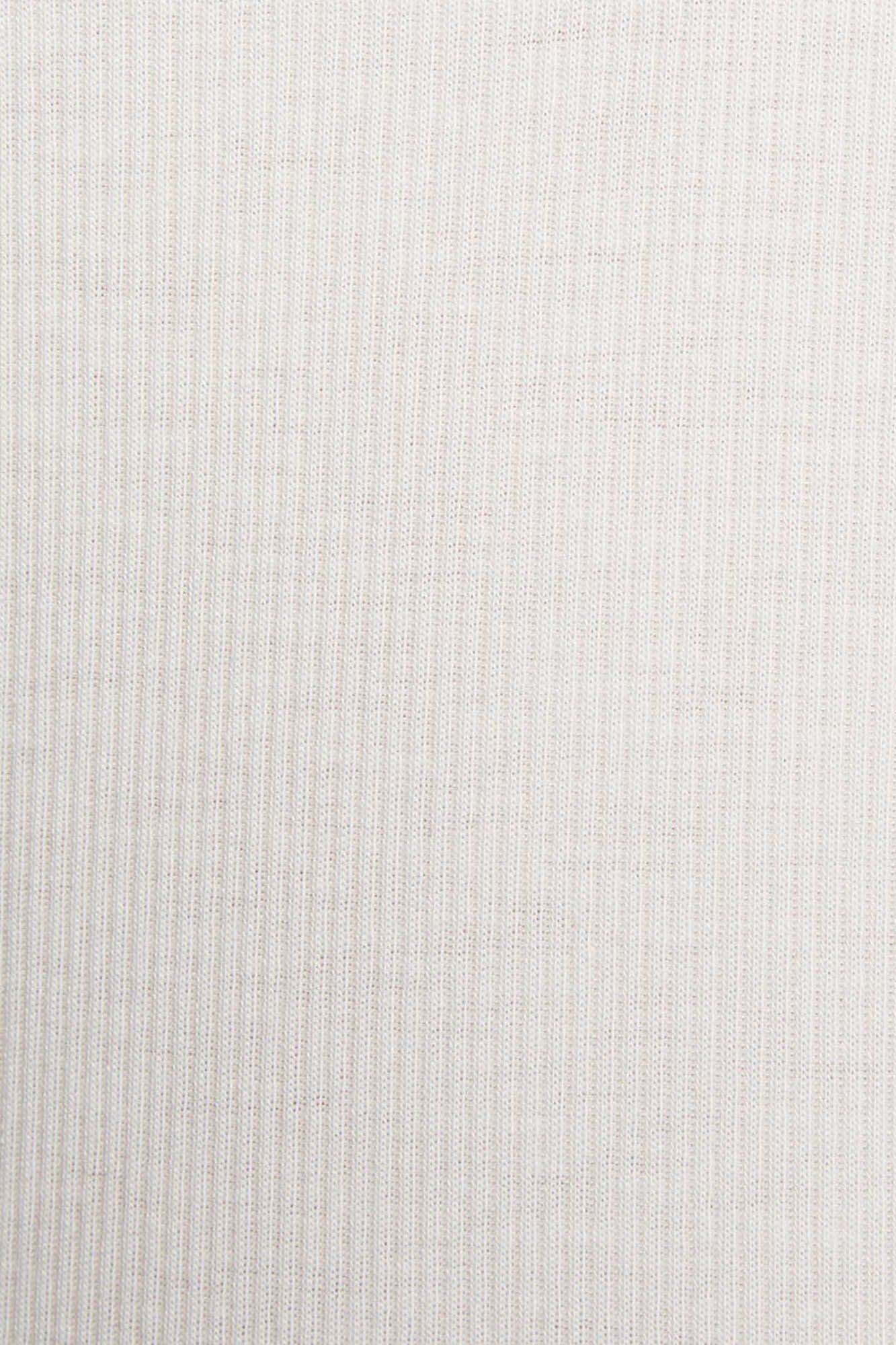Top canelado com alças largas - Branco