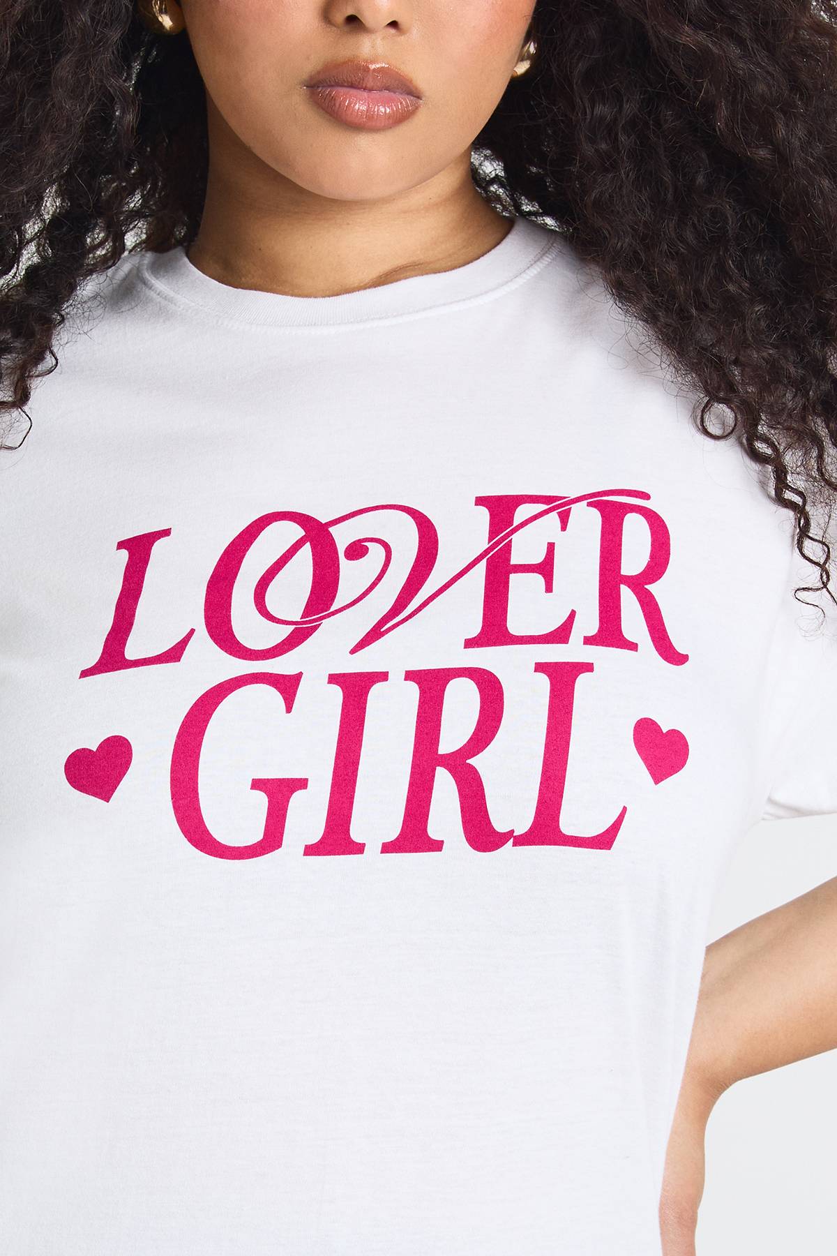 boohoo T-shirt Graphique Grande Taille Saint-Valentin 