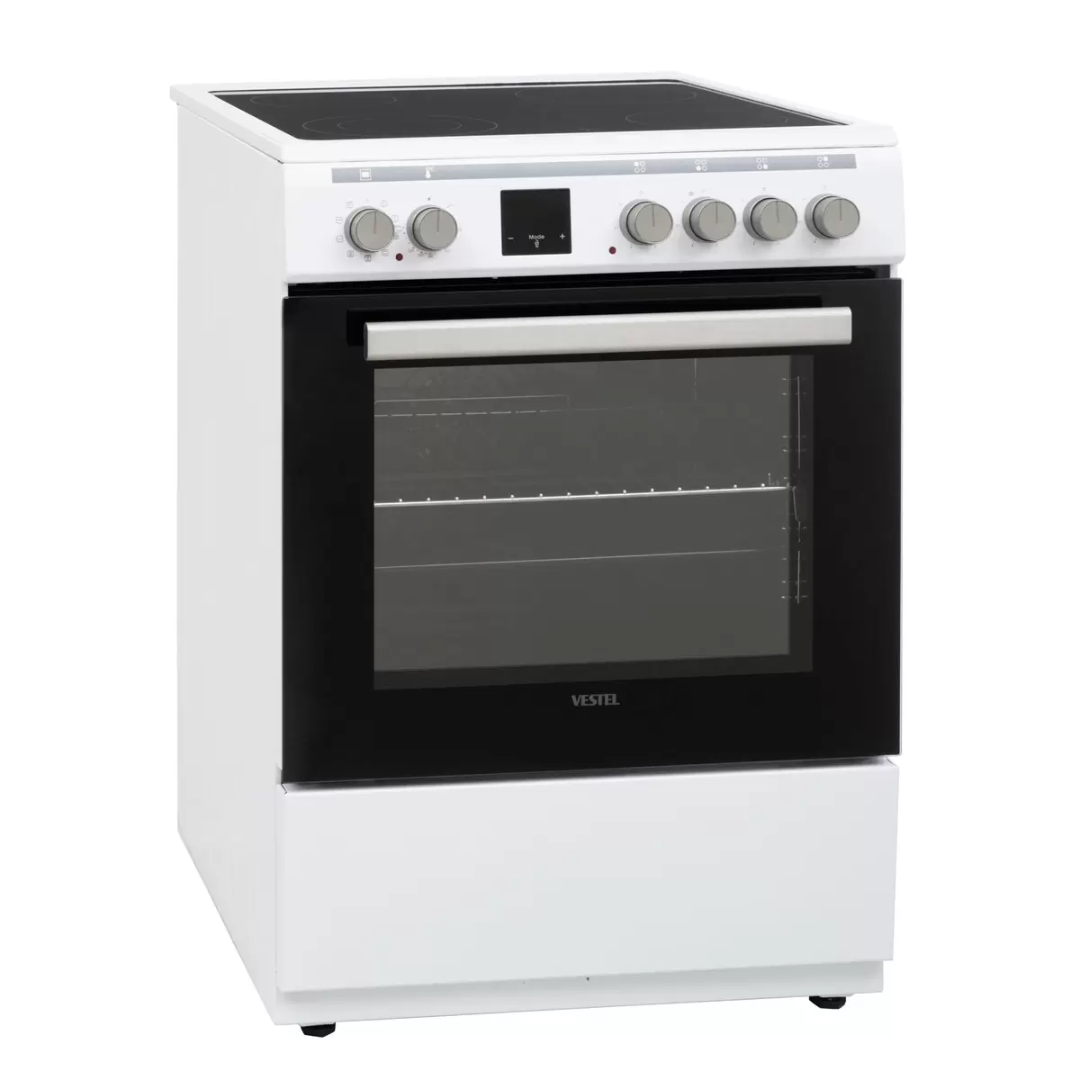 Kochherd freistehend 60cm VESTEL VG-KC6VN4WX10 weiss