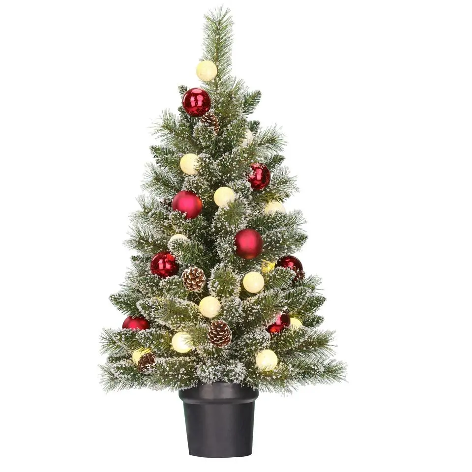 Black Box Trees Kaprun Kunstkerstboom met Verlichting - H90 x Ø51 cm
