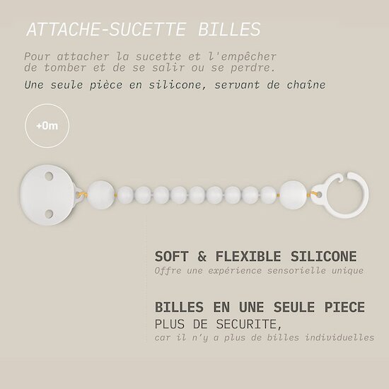 Attache-Sucette Silicone   Vert        de               Suavinex