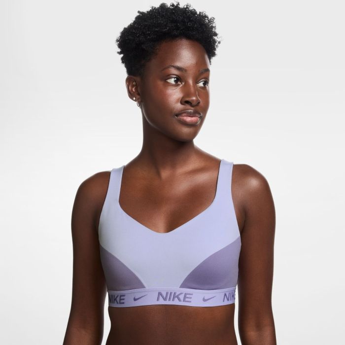 Nike Dame BH Dri-FIT Indy High Support Bra Lilla