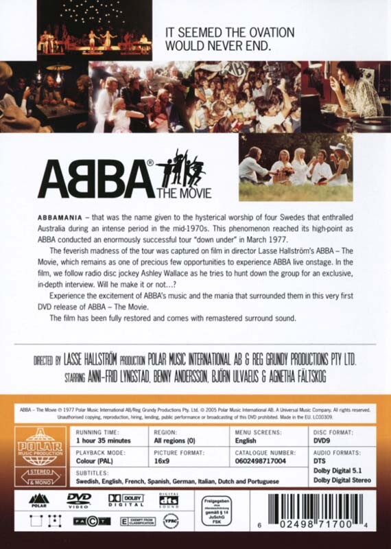 Abba - The Movie - DVD