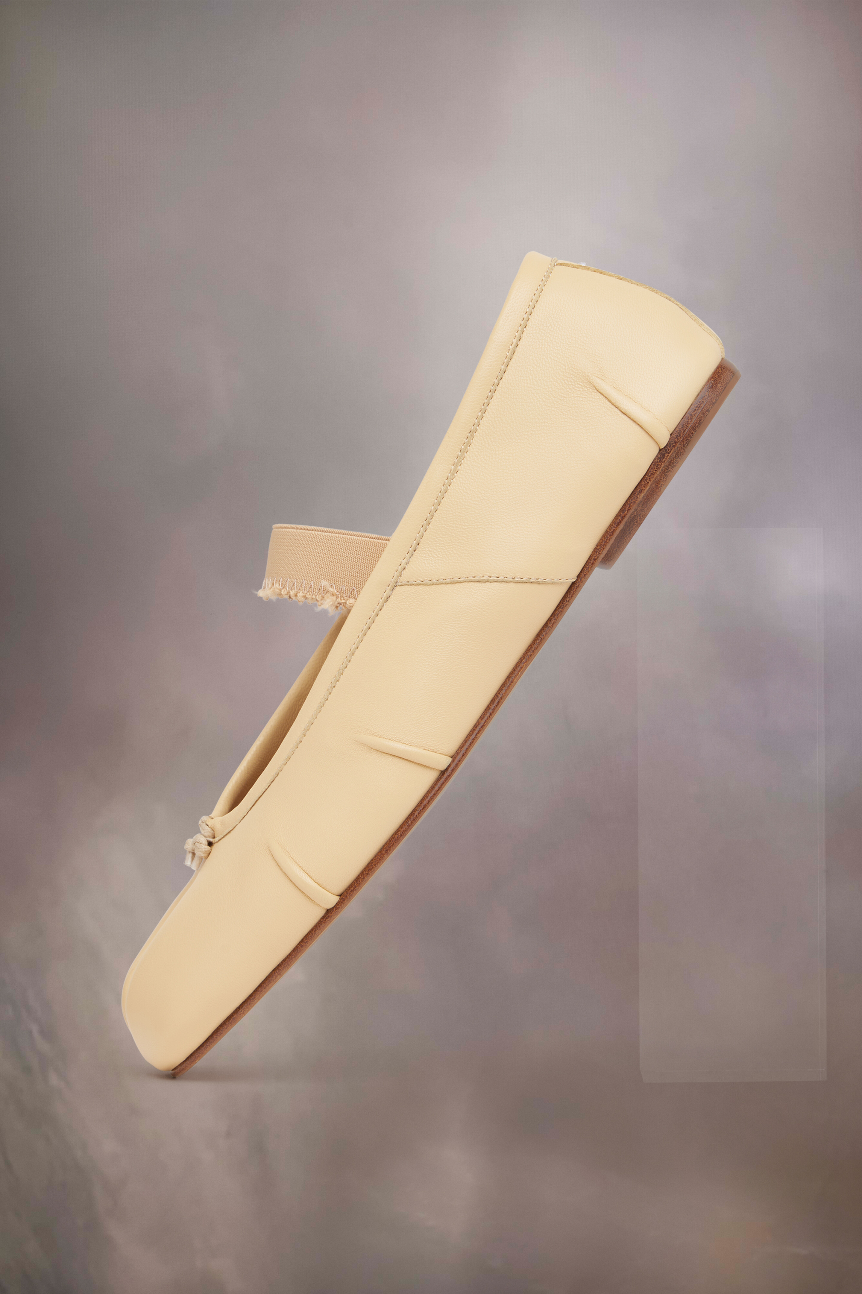 TABI BALLERINA FLAT ELASTIC BAND Nude