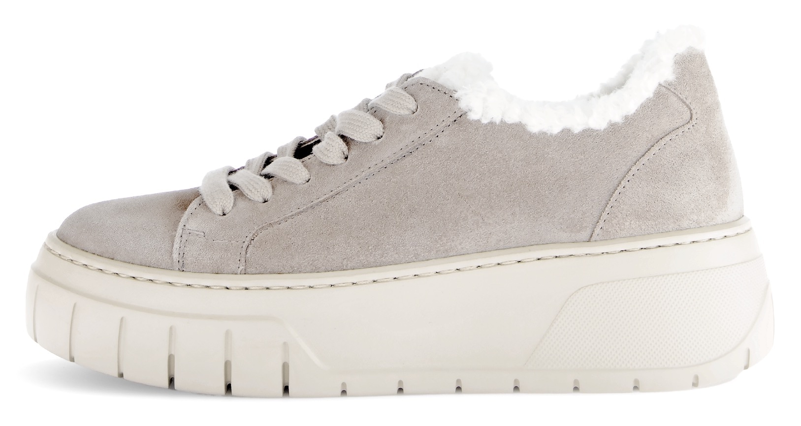 Gabor Plateausneaker  , Plateau, Freizeitschuh, Halbschuh, Schnürschuh mit Best Fitting