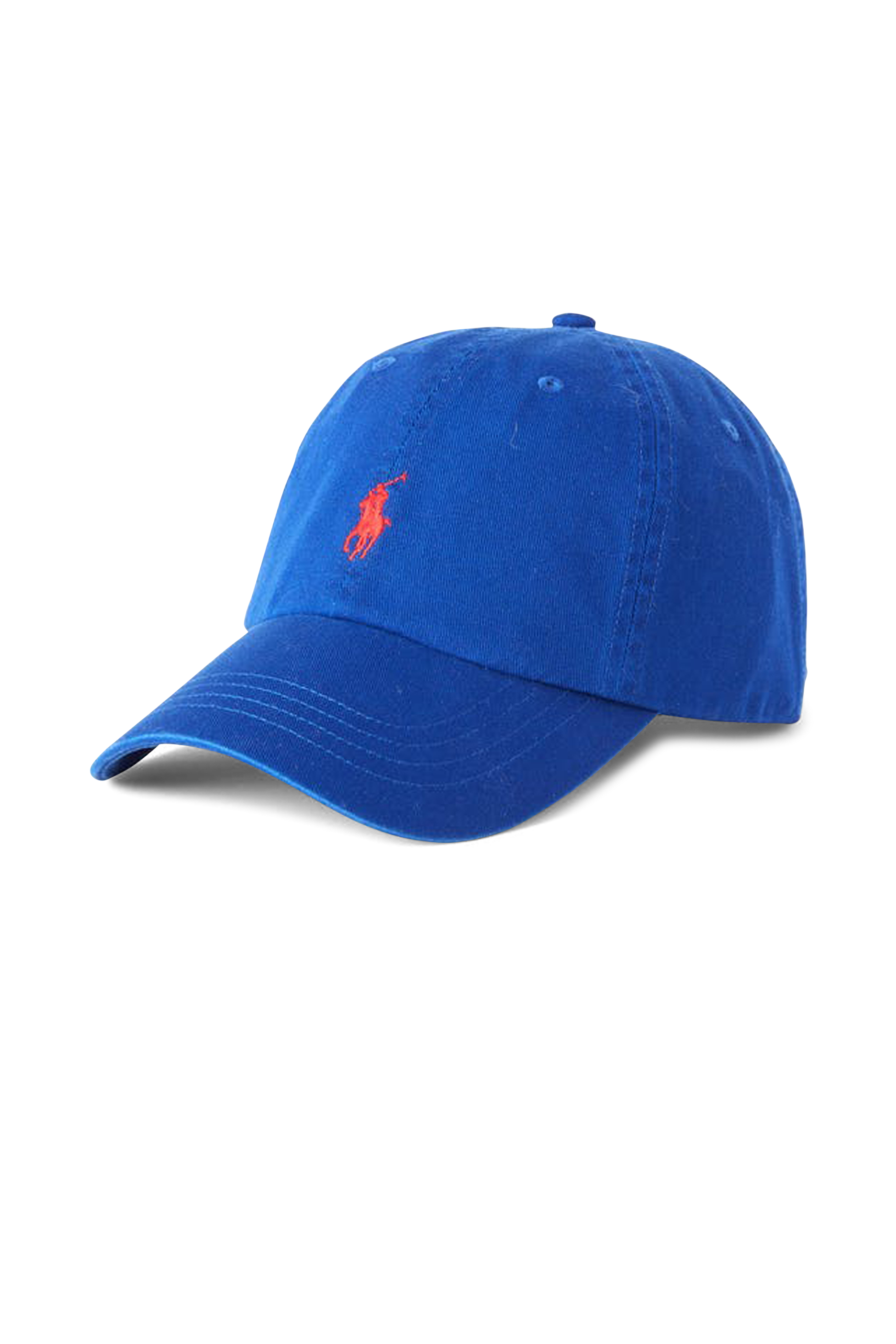 POLO RALPH LAUREN Casquette avec logo brodé en coton Bleu