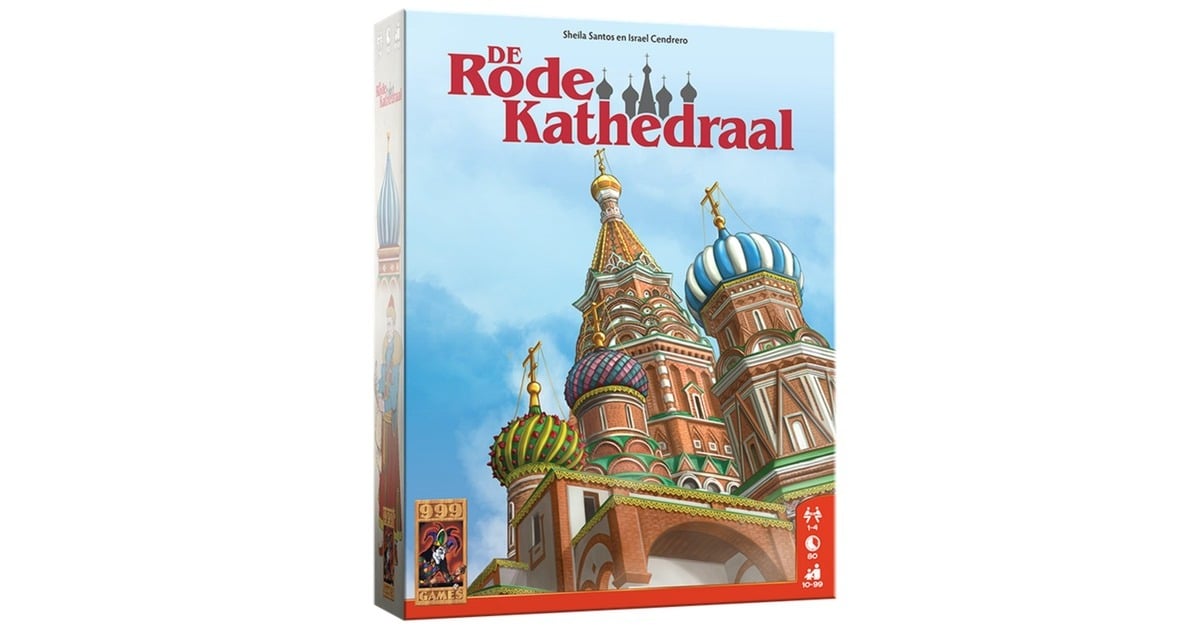 999 GamesDe Rode Kathedraal Bordspel  (Nederlands, 1 - 4 spelers, 80 minuten, Vanaf 10 jaar)
