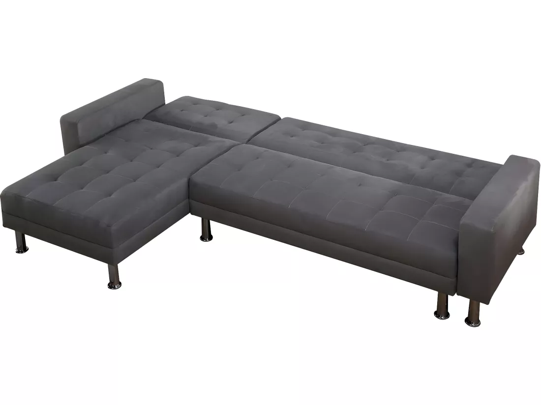 Canapé d'angle convertible et réversible 