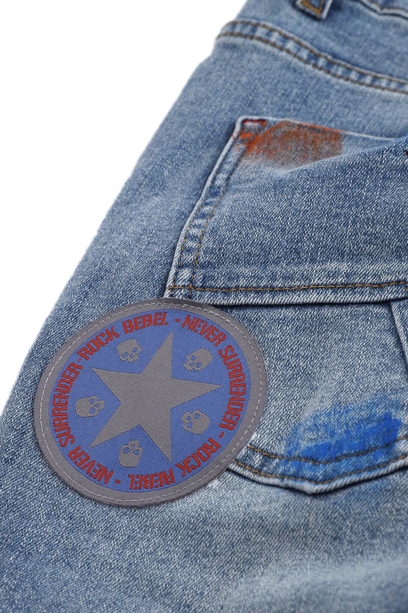 Short Délavé | Rock Rebel by EMP Short