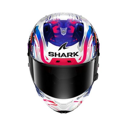 Casque Shark AERON-GP REPLICA ZARCO GP DE FRANCE - Violet / Bleu