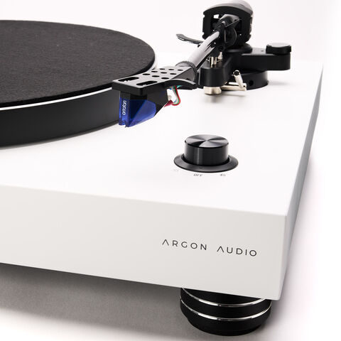Argon Audio TT-4 MK2 – serieuze hi-fi platenspeler met fraaie afwerking Matwitte lak