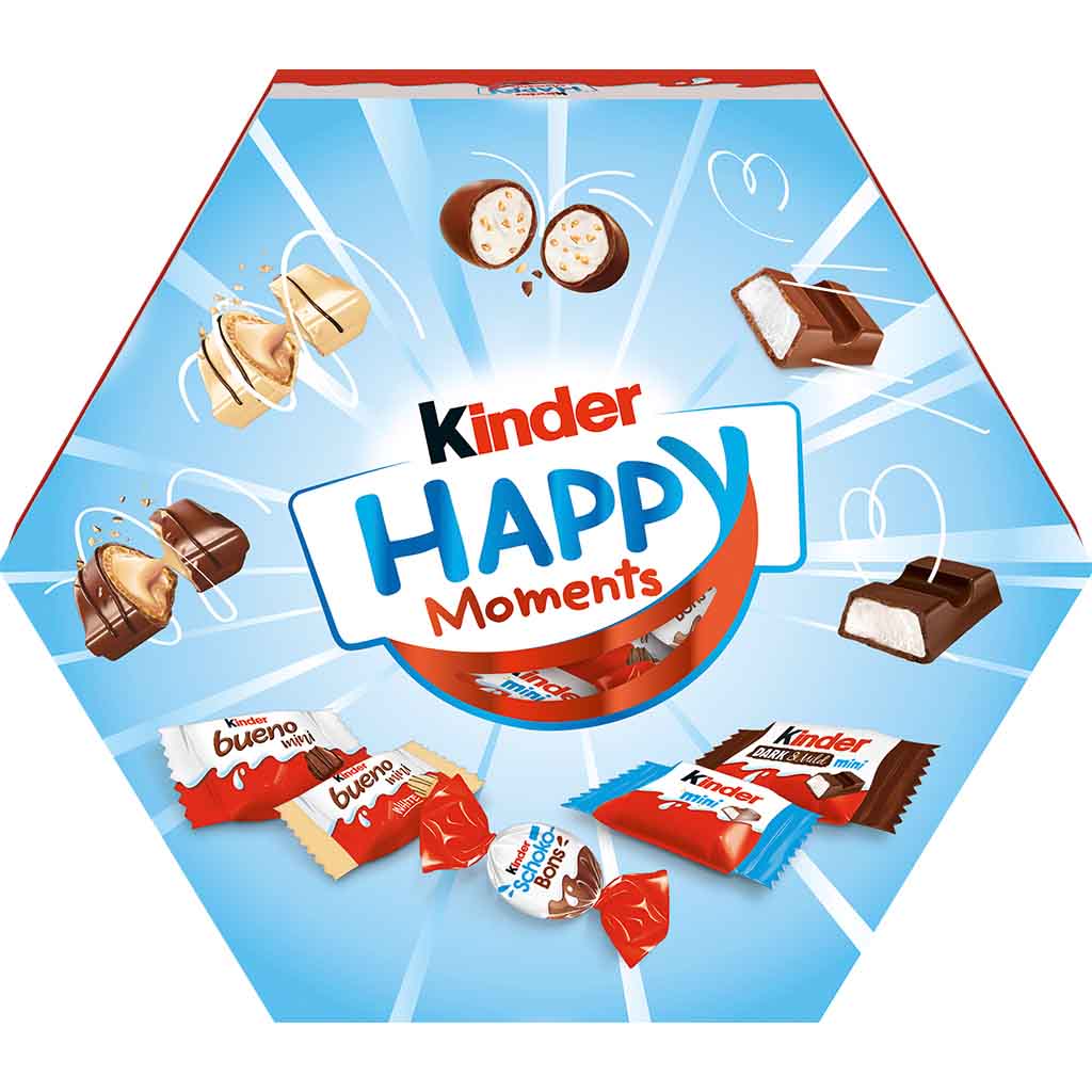 kinder Happy Moments Mini Mix 161g MHD:13.4.25