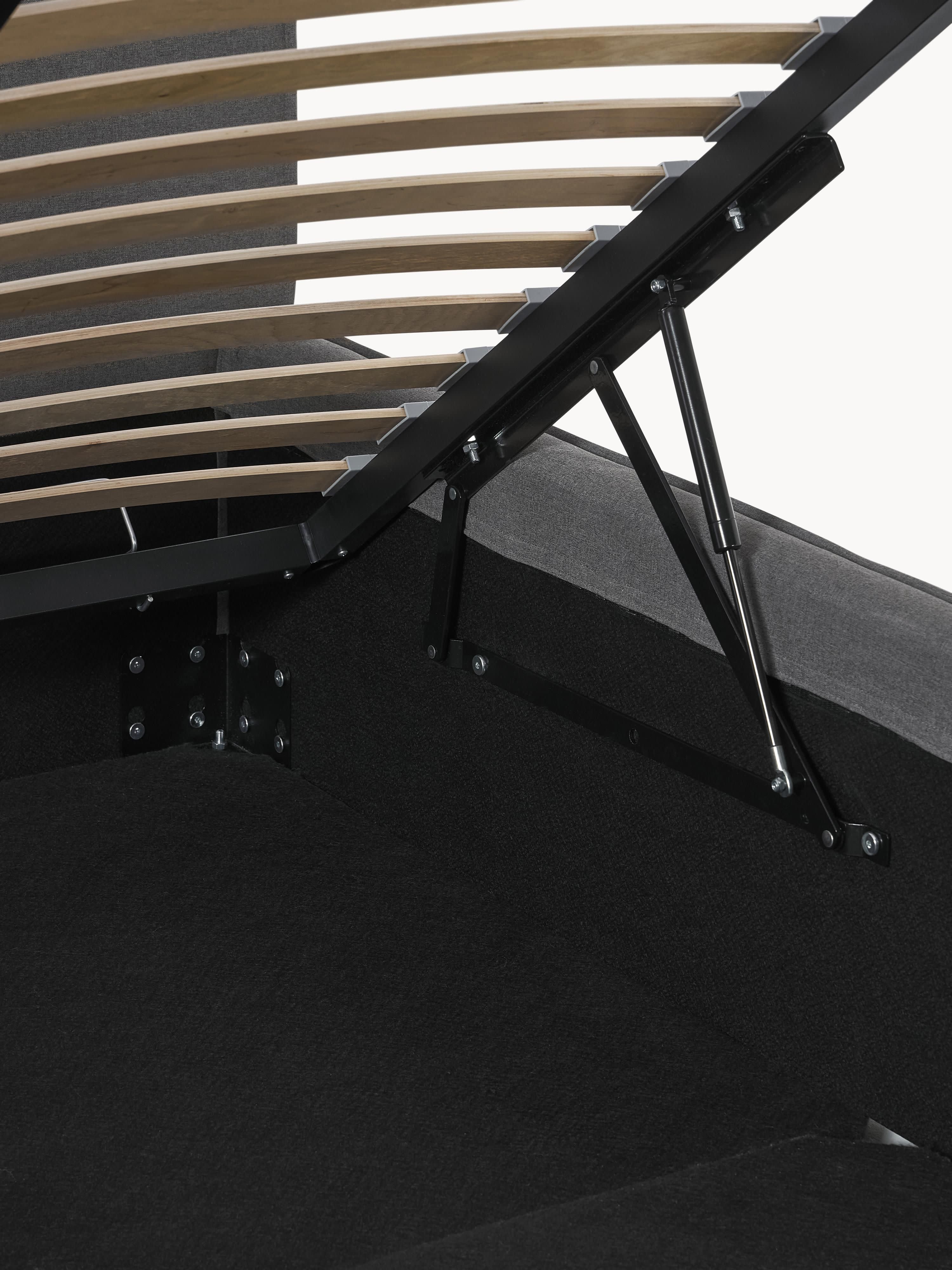 Gestoffeerd bed Dream met opbergruimte