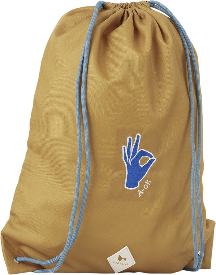 Fabelab String Bag - A-OK Ochre